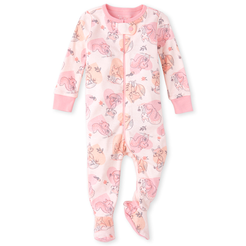 s Baby And Toddler Fox Snug Fit Cotton One Piece Pajamas - Pink - The Children's Place
s Baby And Toddler Fox Snug Fit Cotton One Piece Pajamas - Pink - The Children's Place