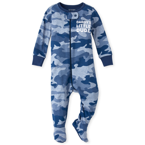 s Baby And Toddler Boys Dad Camo Snug Fit Cotton One Piece Pajamas - Blue - The Children's Place
s Baby And Toddler Boys Dad Camo Snug Fit Cotton One Piece Pajamas - Blue - The Children's Place