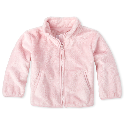 s Toddler Furry Favorite Jacket - Pink - The Children's Place