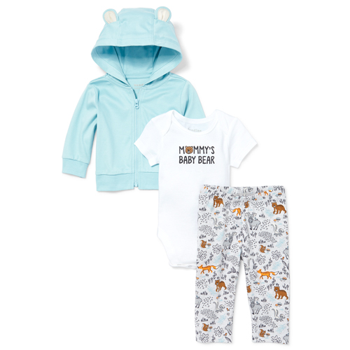 Newborn Baby Boys Bear Friends 3-Piece Take Me Home Set - Blue - The Children's Place
Newborn Baby Boys Bear Friends 3-Piece Take Me Home Set - Blue - The Children's Place