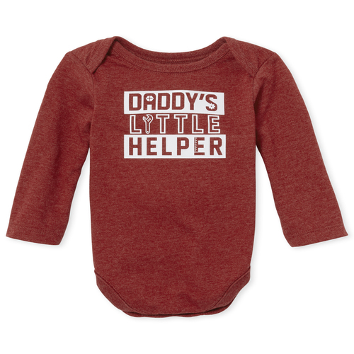 Newborn Baby Boys Daddy's Helper Graphic Bodysuit - Red - The Children's Place
Newborn Baby Boys Daddy's Helper Graphic Bodysuit - Red - The Children's Place