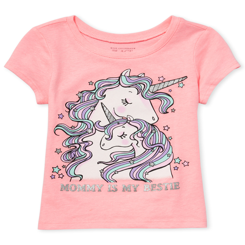 s Baby And Toddler Glitter Mommy Unicorn Graphic Tee - Pink T-Shirt - The Children's Place
s Baby And Toddler Glitter Mommy Unicorn Graphic Tee - Pink T-Shirt - The Children's Place