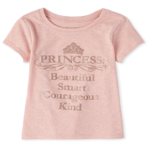 s Baby And Toddler Glitter Princess Graphic Tee - Pink T-Shirt - The Children's Place
s Baby And Toddler Glitter Princess Graphic Tee - Pink T-Shirt - The Children's Place