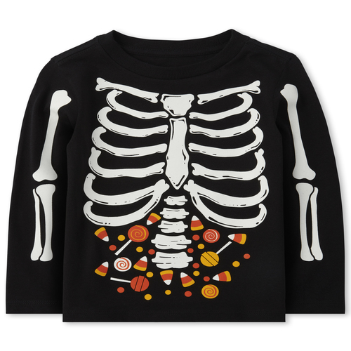 s Baby And Toddler Boys Halloween Candy Skeleton Graphic Tee - Black T-Shirt - The Children's Place
s Baby And Toddler Boys Halloween Candy Skeleton Graphic Tee - Black T-Shirt - The Children's Place