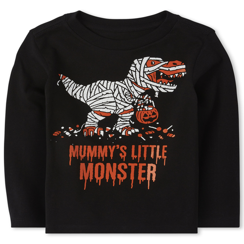 s Baby And Toddler Boys Halloween Dino Graphic Tee - Black T-Shirt - The Children's Place
s Baby And Toddler Boys Halloween Dino Graphic Tee - Black T-Shirt - The Children's Place