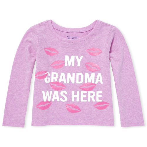 s Baby And Toddler Glitter Grandma Graphic Tee - Purple T-Shirt - The Children's Place
s Baby And Toddler Glitter Grandma Graphic Tee - Purple T-Shirt - The Children's Place