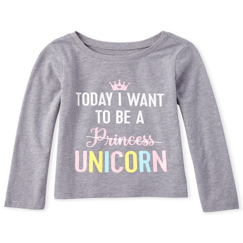 s Baby And Toddler Glitter Unicorn Graphic Tee - Gray T-Shirt - The Children's Place
s Baby And Toddler Glitter Unicorn Graphic Tee - Gray T-Shirt - The Children's Place