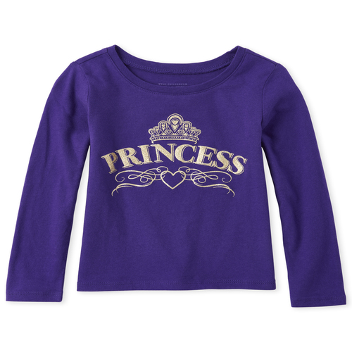 s Baby And Toddler Glitter Princess Graphic Tee - Purple T-Shirt - The Children's Place
s Baby And Toddler Glitter Princess Graphic Tee - Purple T-Shirt - The Children's Place