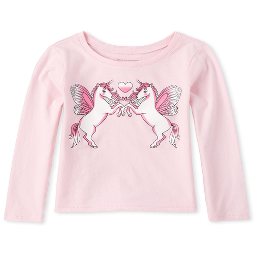 s Baby And Toddler Glitter Unicorn Butterfly Graphic Tee - Pink T-Shirt - The Children's Place
s Baby And Toddler Glitter Unicorn Butterfly Graphic Tee - Pink T-Shirt - The Children's Place