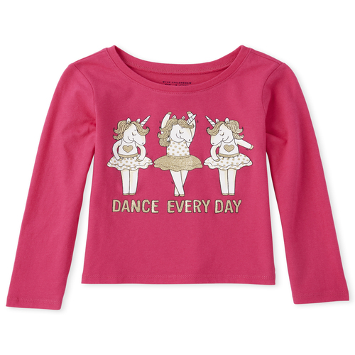 s Baby And Toddler Glitter Dance Unicorn Graphic Tee - Pink T-Shirt - The Children's Place
s Baby And Toddler Glitter Dance Unicorn Graphic Tee - Pink T-Shirt - The Children's Place