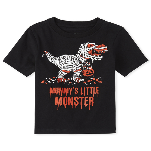 s Baby And Toddler Boys Dino Halloween Graphic Tee - Black T-Shirt - The Children's Place
s Baby And Toddler Boys Dino Halloween Graphic Tee - Black T-Shirt - The Children's Place