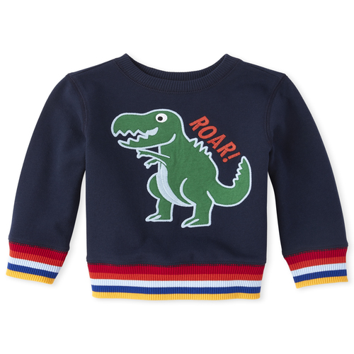 s Baby And Toddler Boys Tiny Dino Fleece Sweatshirt - Blue - The Children's Place
s Baby And Toddler Boys Tiny Dino Fleece Sweatshirt - Blue - The Children's Place