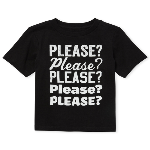 s Baby And Toddler Boys Please Graphic Tee - Black T-Shirt - The Children's Place
s Baby And Toddler Boys Please Graphic Tee - Black T-Shirt - The Children's Place