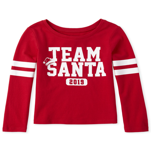s Baby And Toddler Matching Family Team Santa Graphic Tee - Red T-Shirt - The Children's Place
s Baby And Toddler Matching Family Team Santa Graphic Tee - Red T-Shirt - The Children's Place