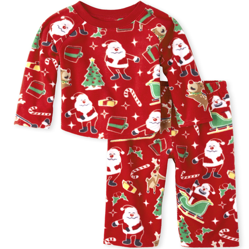 s Unisex Baby And Toddler Matching Family Dear Santa Fleece Pajamas - Red - The Children's Place
s Unisex Baby And Toddler Matching Family Dear Santa Fleece Pajamas - Red - The Children's Place