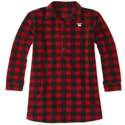 s Womens Matching Family Buffalo Plaid Fleece Nightgown - Red - The Children's Place
s Womens Matching Family Buffalo Plaid Fleece Nightgown - Red - The Children's Place