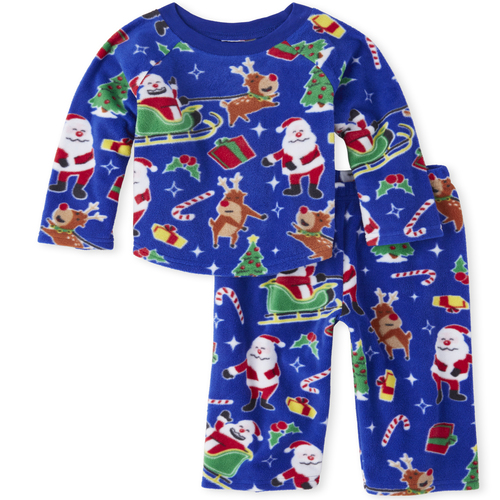 s Unisex Baby And Toddler Matching Family Dear Santa Fleece Pajamas - Blue - The Children's Place
s Unisex Baby And Toddler Matching Family Dear Santa Fleece Pajamas - Blue - The Children's Place