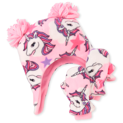 Baby Girls Toddler Unicorn Glacier Fleece Hat And Mittens Set - Pink - The Children's Place
Baby Girls Toddler Unicorn Glacier Fleece Hat And Mittens Set - Pink - The Children's Place