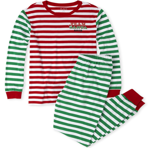 Unisex Adult Matching Family Candy Cane Stripe Cotton Pajamas - Red - The Children' Place
Unisex Adult Matching Family Candy Cane Stripe Cotton Pajamas - Red - The Children' Place