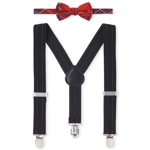 s Toddler Boys Plaid Matching Bow Tie And Suspenders Set - Red - The Children's Place
s Toddler Boys Plaid Matching Bow Tie And Suspenders Set - Red - The Children's Place