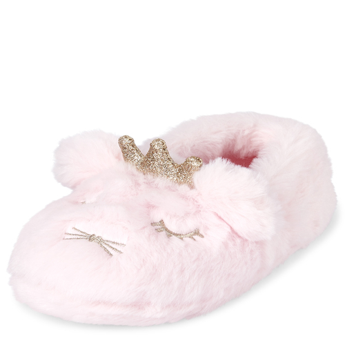 Baby Girls Toddler Glitter Princess Cat Faux Fur Slippers - Pink - The Children's Place
Baby Girls Toddler Glitter Princess Cat Faux Fur Slippers - Pink - The Children's Place