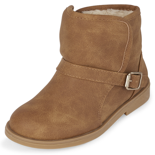 Baby Girls Toddler Buckle Faux Fur Boots - Tan - The Children's Place
Baby Girls Toddler Buckle Faux Fur Boots - Tan - The Children's Place