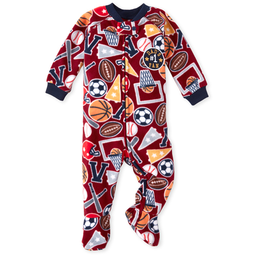 s Baby And Toddler Boys Sports Fleece One Piece Pajamas - Red - The Children's Place
s Baby And Toddler Boys Sports Fleece One Piece Pajamas - Red - The Children's Place