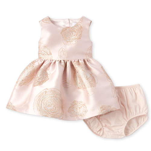 Newborn Baby Foil Floral Jacquard Matching Fit And Flare Dress - Multi - The Children's Place
Newborn Baby Foil Floral Jacquard Matching Fit And Flare Dress - Multi - The Children's Place