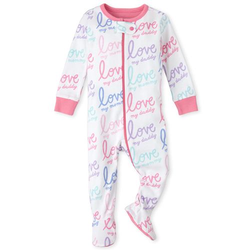 s Baby And Toddler Mommy And Daddy Snug Fit Cotton One Piece Pajamas - White - The Children's Place
s Baby And Toddler Mommy And Daddy Snug Fit Cotton One Piece Pajamas - White - The Children's Place