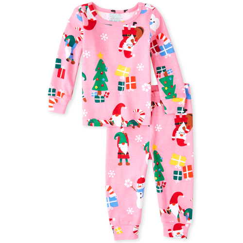 s Baby And Toddler Gnome For The Holidays Matching Snug Fit Cotton Pajamas - Pink - The Children's Place
s Baby And Toddler Gnome For The Holidays Matching Snug Fit Cotton Pajamas - Pink - The Children's Place
