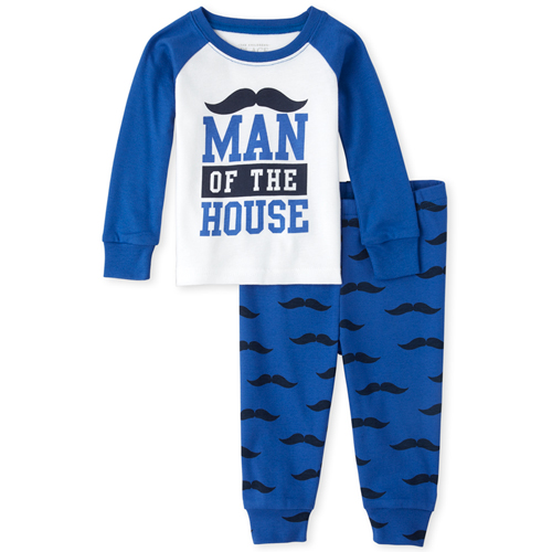 s Baby And Toddler Boys Mustache Snug Fit Cotton Pajamas - Blue - The Children's Place
s Baby And Toddler Boys Mustache Snug Fit Cotton Pajamas - Blue - The Children's Place