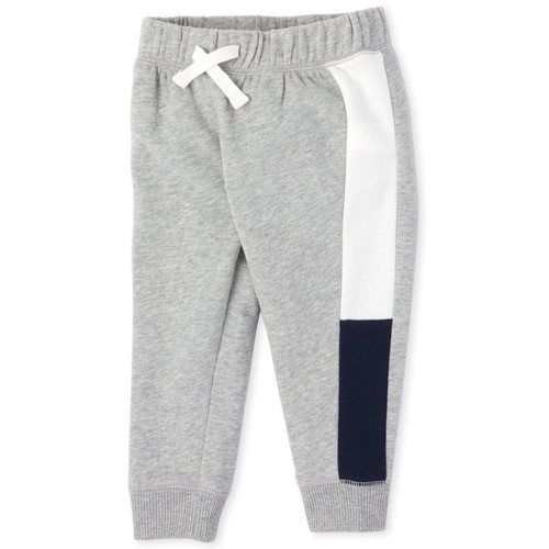 Newborn Baby And Toddler Boys Active Side Stripe Fleece Jogger Pants - Gray - The Children's Place
Newborn Baby And Toddler Boys Active Side Stripe Fleece Jogger Pants - Gray - The Children's Place