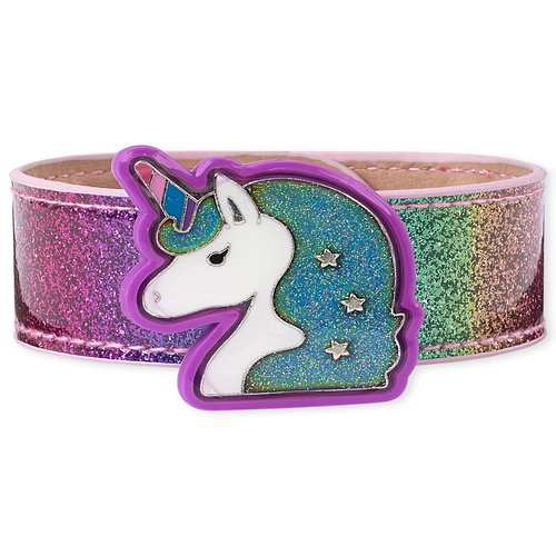 Girls Mood Rainbow Glitter Unicorn Slap Bracelet - Multi - The Children's Place
Girls Mood Rainbow Glitter Unicorn Slap Bracelet - Multi - The Children's Place