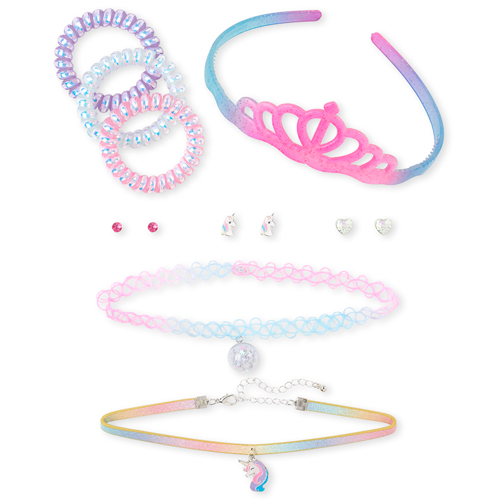 Girls Glitter Unicorn Headband And Jewelry 9-Piece Set - Multi - The Children's Place
Girls Glitter Unicorn Headband And Jewelry 9-Piece Set - Multi - The Children's Place