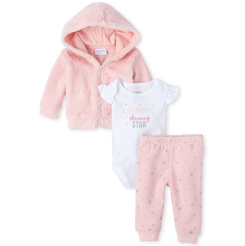Newborn Baby Mommy's Star 3-Piece Playwear Set - Pink - The Children's Place
Newborn Baby Mommy's Star 3-Piece Playwear Set - Pink - The Children's Place