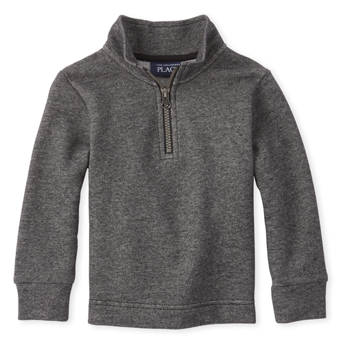 s Baby And Toddler Boys French Terry Half Zip Mock Neck Top - Black - The Children's Place
s Baby And Toddler Boys French Terry Half Zip Mock Neck Top - Black - The Children's Place