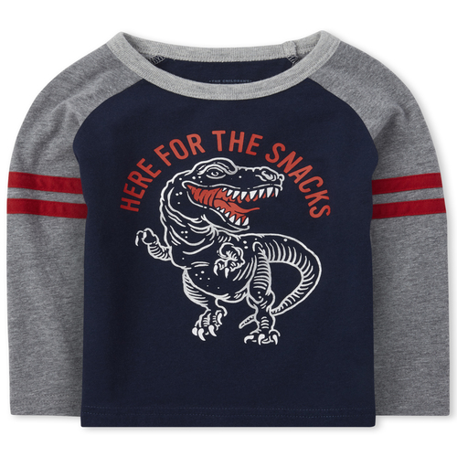 s Baby And Toddler Boys Graphic Top - Blue - The Children's Place