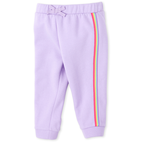 Baby Girls Baby And Toddler Active Rainbow Side Stripe French Terry Jogger Pants - Purple - The Children's Place
Baby Girls Baby And Toddler Active Rainbow Side Stripe French Terry Jogger Pants - Purple - The Children's Place