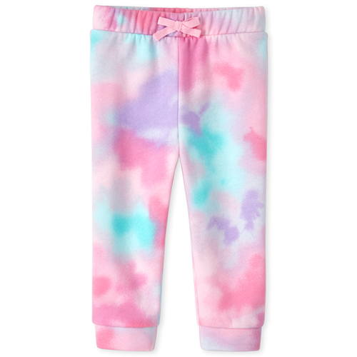 Baby Girls Baby And Toddler Active Tie Dye French Terry Jogger Pants - Pink - The Children's Place 
Baby Girls Baby And Toddler Active Tie Dye French Terry Jogger Pants - Pink - The Children's Place