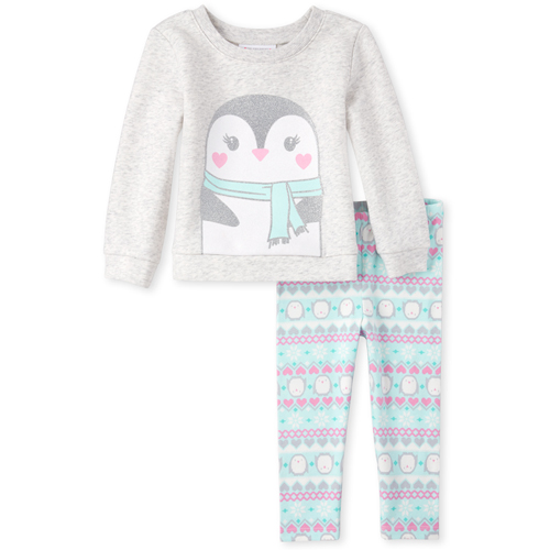 s Baby And Toddler Glitter Penguin Fair Isle Leggings Set - Green - The Children's Place
s Baby And Toddler Glitter Penguin Fair Isle Leggings Set - Green - The Children's Place