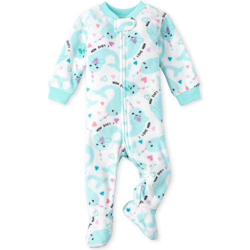 s Baby And Toddler Matching Narwhal Fleece One Piece Pajamas - White - The Children's Place
s Baby And Toddler Matching Narwhal Fleece One Piece Pajamas - White - The Children's Place