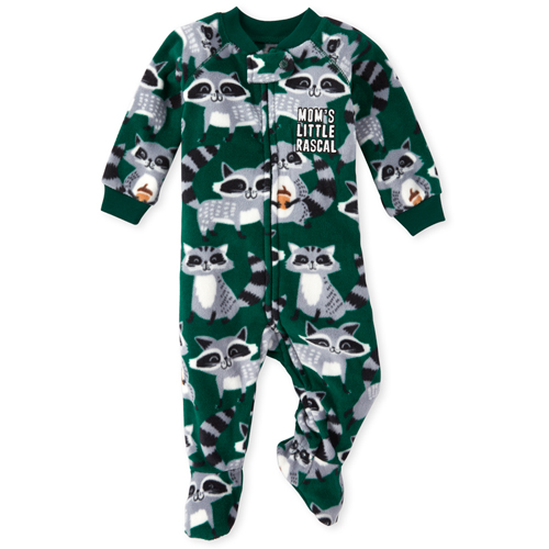 s Baby And Toddler Boys Mom Raccoon Fleece One Piece Pajamas - Green - The Children's Place
s Baby And Toddler Boys Mom Raccoon Fleece One Piece Pajamas - Green - The Children's Place
