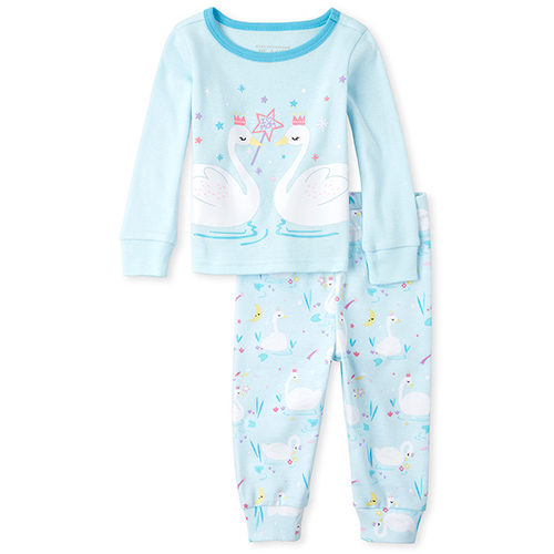s Baby And Toddler Swan Snug Fit Cotton Pajamas - Blue - The Children's Place
s Baby And Toddler Swan Snug Fit Cotton Pajamas - Blue - The Children's Place