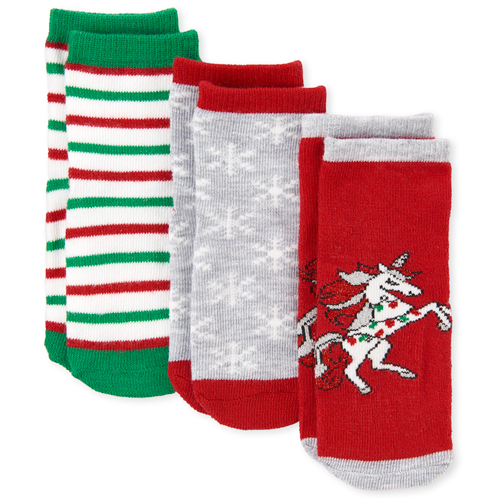 s Toddler Christmas Unicorn Midi Socks 3-Pack - Gray - The Children's Place
s Toddler Christmas Unicorn Midi Socks 3-Pack - Gray - The Children's Place