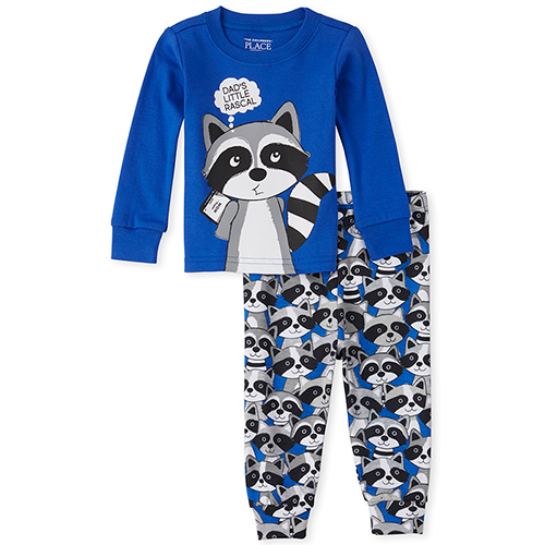 s Baby And Toddler Boys Dad Raccoon Snug Fit Cotton Pajamas - Blue - The Children's Place
s Baby And Toddler Boys Dad Raccoon Snug Fit Cotton Pajamas - Blue - The Children's Place
