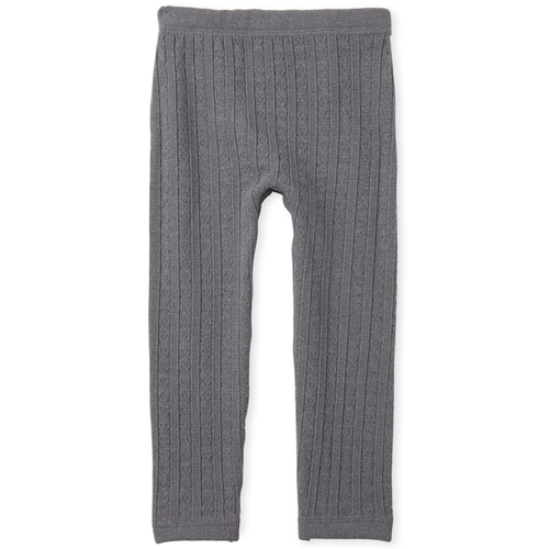 Baby Girls Toddler Cable Knit Fleece Lined Leggings - Gray - The Children's Place
Baby Girls Toddler Cable Knit Fleece Lined Leggings - Gray - The Children's Place