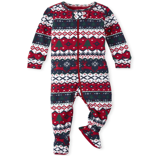 s Unisex Baby And Toddler Matching Family Reindeer Fair Isle Snug Fit Cotton One Piece Pajamas - Red - The Children's Place
s Unisex Baby And Toddler Matching Family Reindeer Fair Isle Snug Fit Cotton One Piece Pajamas - Red - The Children's Place
