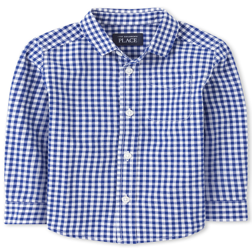 s Baby And Toddler Boys Gingham Poplin Matching Button Down Shirt - Blue - The Children's Place
s Baby And Toddler Boys Gingham Poplin Matching Button Down Shirt - Blue - The Children's Place