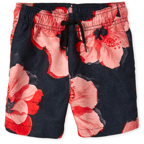 Newborn Baby And Toddler Boys Tropical Floral Swim Trunks - Orange - The Children's Place
Newborn Baby And Toddler Boys Tropical Floral Swim Trunks - Orange - The Children's Place