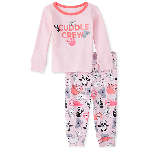 s Baby And Toddler Cuddle Crew Snug Fit Cotton Pajamas - Pink - The Children's Place
s Baby And Toddler Cuddle Crew Snug Fit Cotton Pajamas - Pink - The Children's Place